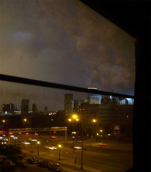 July 11 thundestorm rolls through downtown Mpls